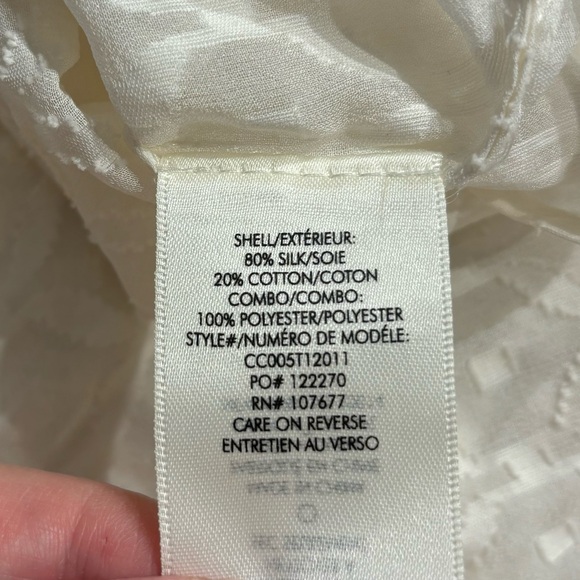 Alice + Olivia White Blouse - Picture 8 of 8